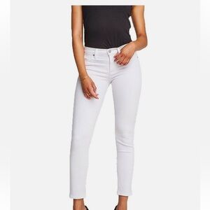 Hudson white skinny jeans (size 26)